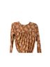 Free People Floral Brown Bodysuit Size S - photo 2