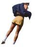 Free People Gold Skort Size L - photo 2