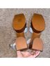 Robert Clergerie 100% Leather Gray Sandals Size 6 1/2 - photo 6