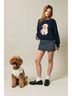 Le Lis Blue Pullover Sweater Size M - photo 5