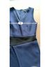 C. Luce Blue Black Cocktail Dress Size S - photo 6