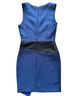 C. Luce Blue Black Cocktail Dress Size S - photo 2