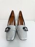 Coach Silver Heels Size 6 - photo 5