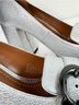 Coach Silver Heels Size 6 - photo 7