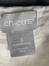 Chico's 100% Linen 100% Polyester White Jacket Size 3 - photo 4