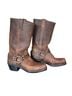 FRYE 100% Leather Brown Boots Size 7 - photo 2
