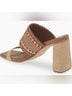 Kaanas Brown Tan Heels Size 9 1/2 - photo 4