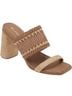 Kaanas Brown Tan Heels Size 9 1/2 - photo 1