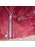IRO 100% Lambskin 100% Rayon Burgundy Leather Jacket Size M - photo 10
