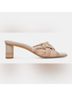 Dolce Vita Print Multi Color White Tan Heels Size 8 - photo 5