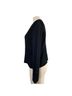 St. John Solid Black Casual Sweaters Size L - photo 4
