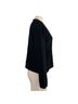 St. John Solid Black Casual Sweaters Size L - photo 3