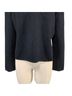 St. John Solid Black Casual Sweaters Size L - photo 6