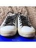 P448 100% Leather White Brown Sneakers Size 8 - photo 15