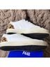 P448 100% Leather White Brown Sneakers Size 8 - photo 7
