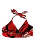 Athleta Floral Red Swimsuit Top Size S - photo 3