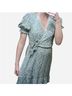 Altar'd State Floral Blue Casual Dress Size XS - photo 1