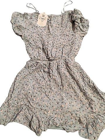 Altar'd State Floral Wrap Dress Casual Dress (view 2)