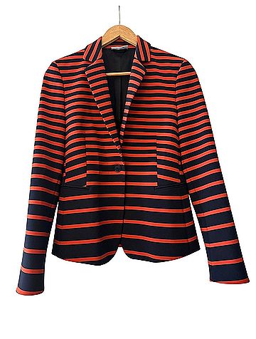 Akris Punto Striped Blazer Blazer (view 1)