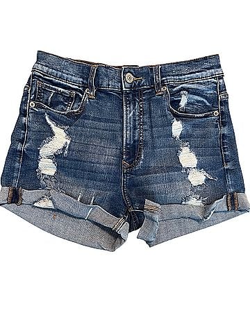 Express Denim Shorts (view 1)