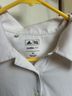 Adidas White Short Sleeve Blouse Size M - photo 4