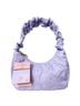 LoveShackFancy Solid Purple Shoulder Bag One size - photo 1