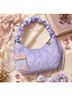 LoveShackFancy Solid Purple Shoulder Bag One size - photo 4