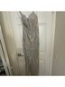 Custom Designed Silver Tan Cocktail Dress Size L - photo 4