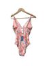 Cupshe Floral Pink One Piece Swimsuit Size M - photo 3