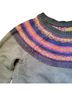 Target Solid Gray Multi Color Pullover Sweater Size S - photo 2