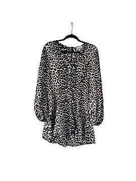 Ganni Silk Leopard Print Mini Dress Casual Dress (view 1)