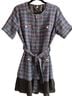 Venus 100% Polyester Multi Color Wool Dress Size 12 - photo 1