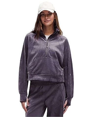 Lululemon Athletica Scuba Oversized Funnel-Neck Half Zip Sweatshirt (view 1)