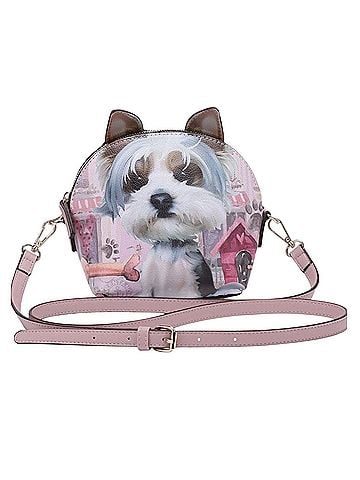 B Brentano Cozy Dog Crossbody Bag (view 1)