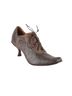 Cydwoq 100% Leather Brown Heels Size EU 38 1/2 - photo 1