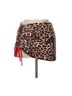 Shein Animal Print Multi Color Skort Size L - photo 1