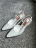 Dolce Vita 100% Leather White Heels Size 7 - photo 5