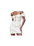 Zara White Casual Dress Size L - photo 3