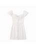 Zara White Casual Dress Size L - photo 6