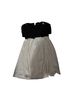 Halston Black White Cocktail Dress Size 4 - photo 2