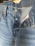 Levi's 100% Cotton Floral Blue Jeans Size 25 - photo 11