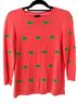 Talbots Animal Print Pink Pullover Sweater Size M (petite) - photo 1