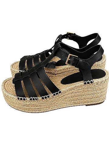 Tory Burch Kira Espadrille Wedges (view 1)
