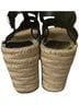 Tory Burch Color Block Solid Black Wedges Size 6 1/2 - photo 2