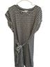 J.Crew Stripes Black White Casual Dress Size XL - photo 4