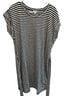 J.Crew Stripes Black White Casual Dress Size XL - photo 1