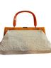 Whiting & Davis Brown Tan Clutch One size - photo 2