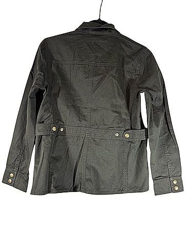 J.Crew Factory Store Resin-Coated Twill Field Jacket Jacket (view 2)