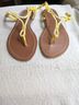 Ralph Lauren Yellow Brown Sandals Size 7 1/2 - photo 10