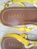 Ralph Lauren Yellow Brown Sandals Size 7 1/2 - photo 9
